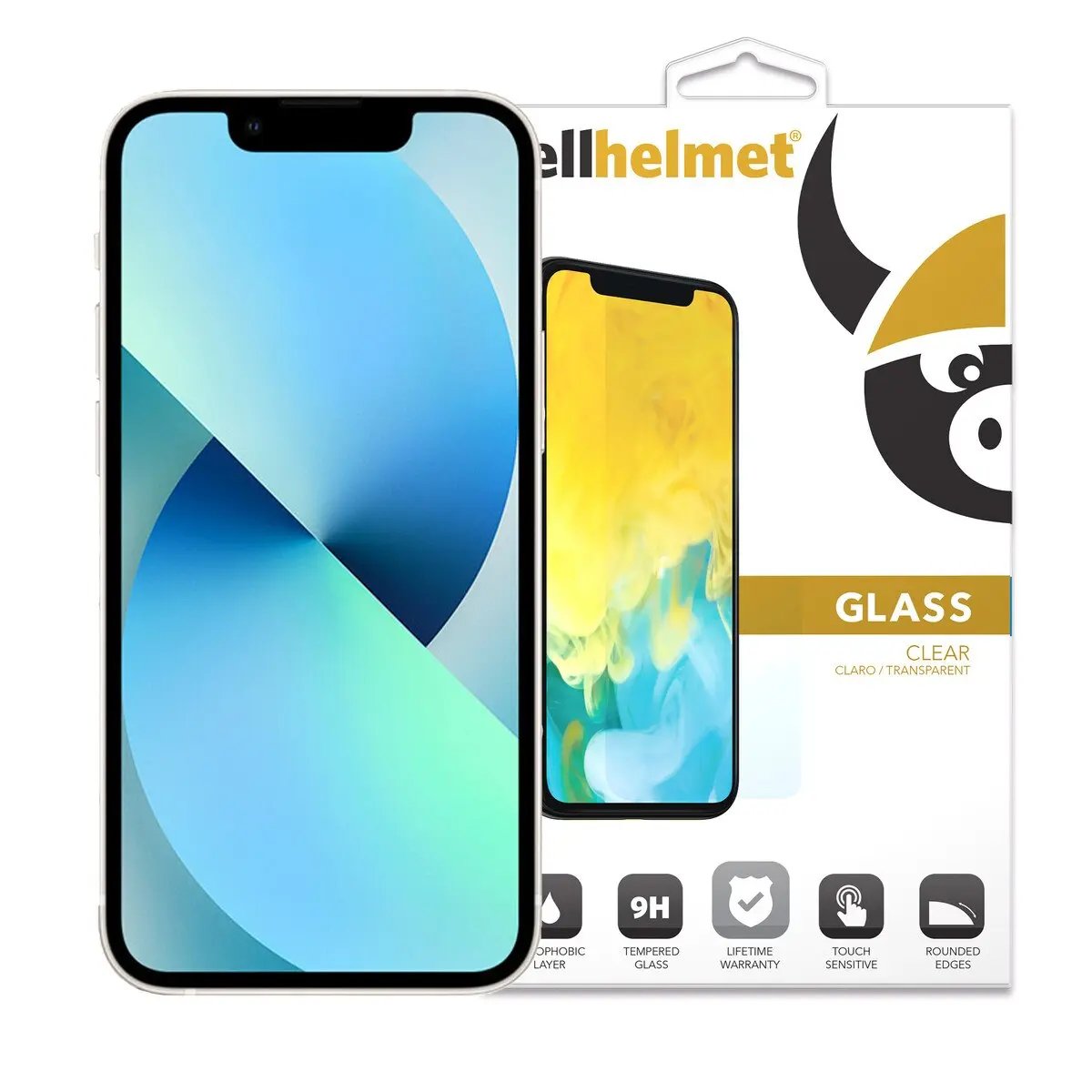 Tempered Glass Screen Protector for iPhone 13 mini - Cellhelmet Cellhelmet