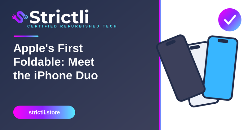 Apple's First Foldable Is Here: Meet the iPhone Duo
