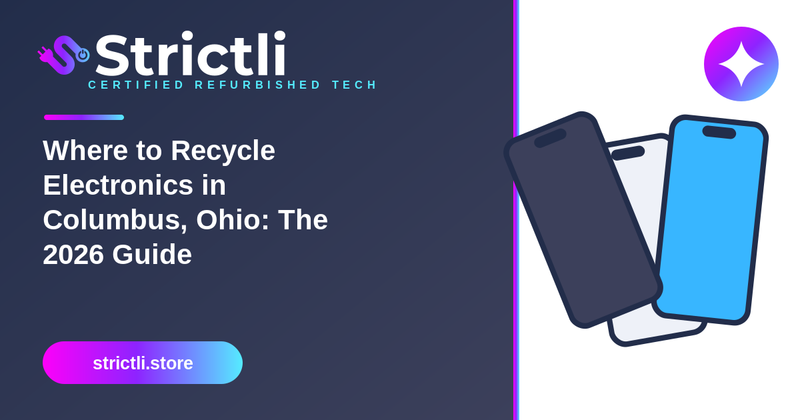 Can You Throw Electronics in the Trash in Ohio? Columbus Disposal Rules Explained