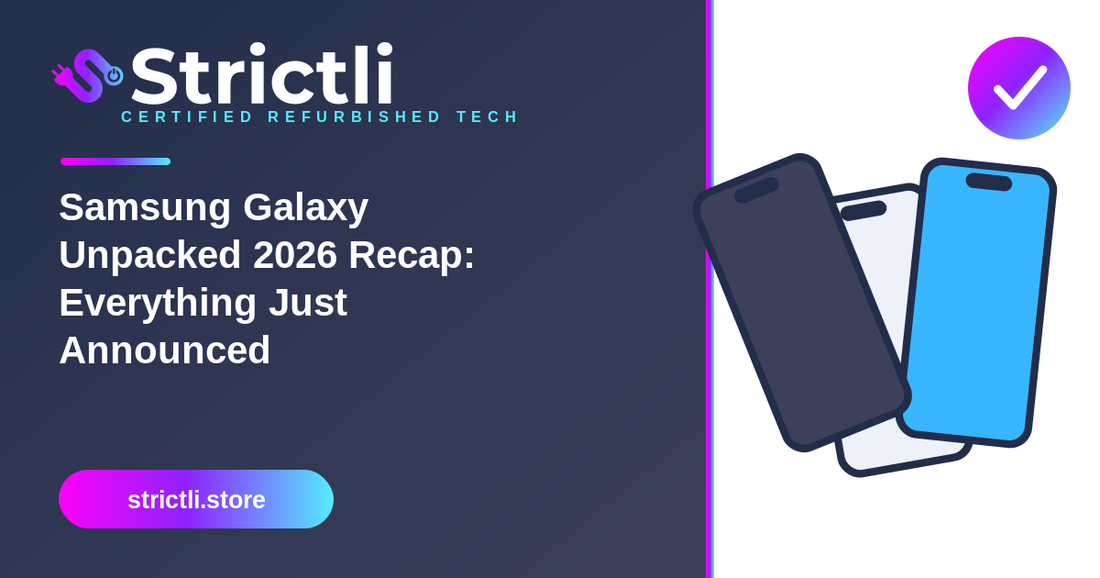 Samsung Galaxy Unpacked 2026 Recap: Everything Samsung Just Announced