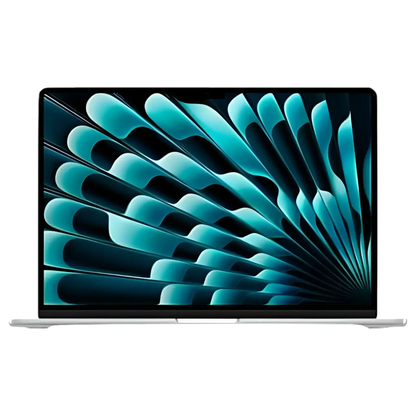 2025 MacBook Air 15-inch M4 in Silver - Large 15.3-inch 2025 Model with Apple Silicon