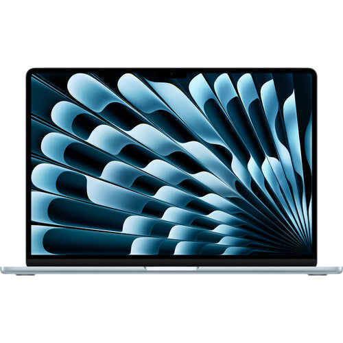 2025 MacBook Air 15-inch M4 in Sky Blue - Large 15.3-inch 2025 Model with Apple Silicon