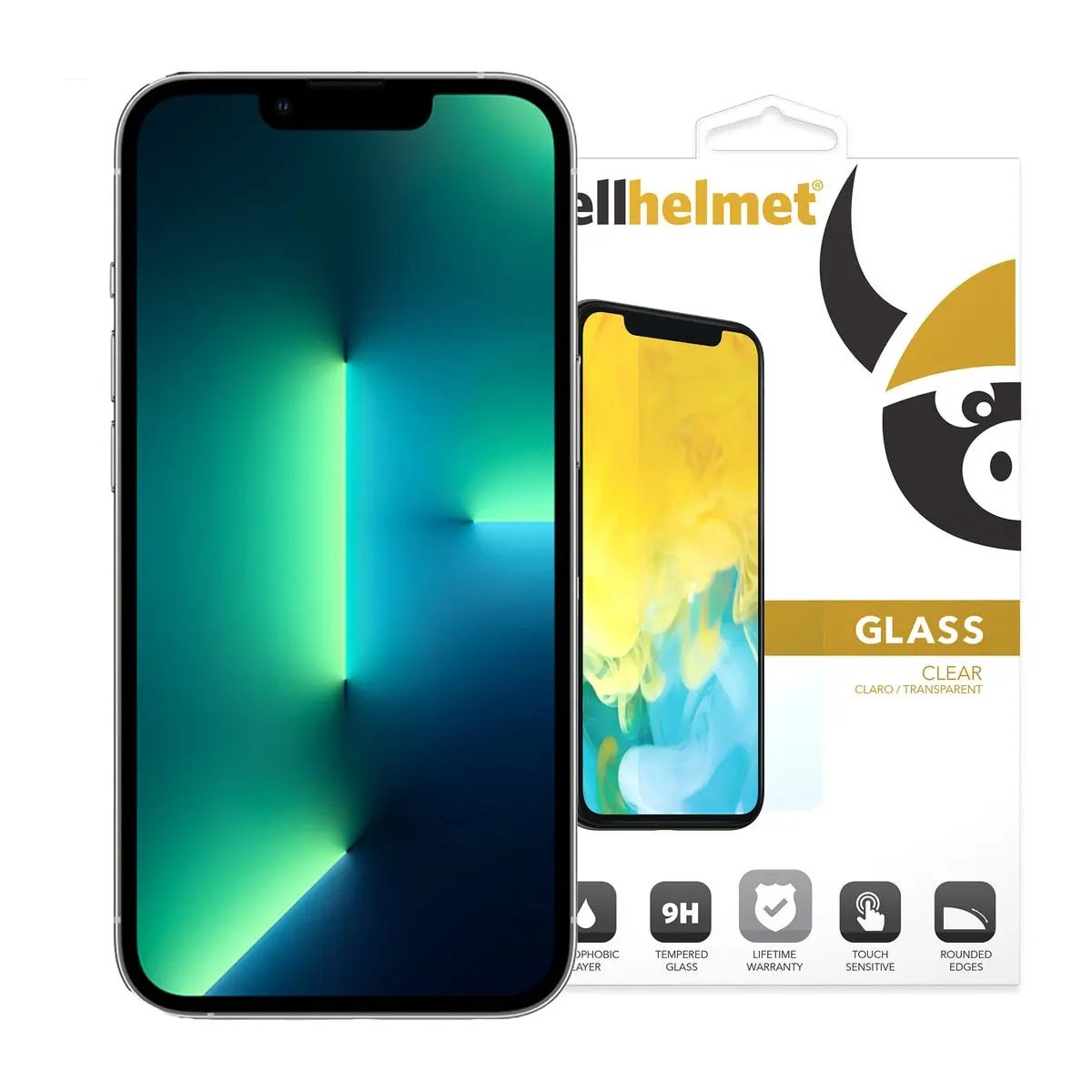 Tempered Glass Screen Protector for iPhone 14 Plus /  iPhone 13 Pro Max - Cellhelmet Cellhelmet