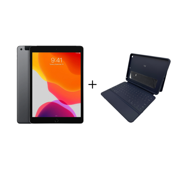 iPad pairs well with compatible cases