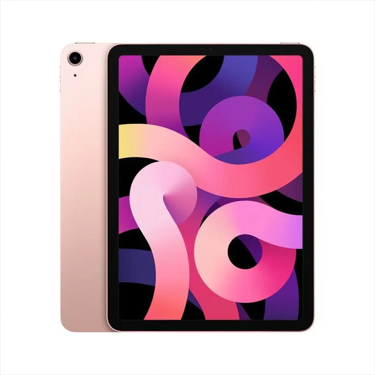 Refurbished Apple iPad Air 4th Gen 10.9-inch Pink front view with liquid retina display