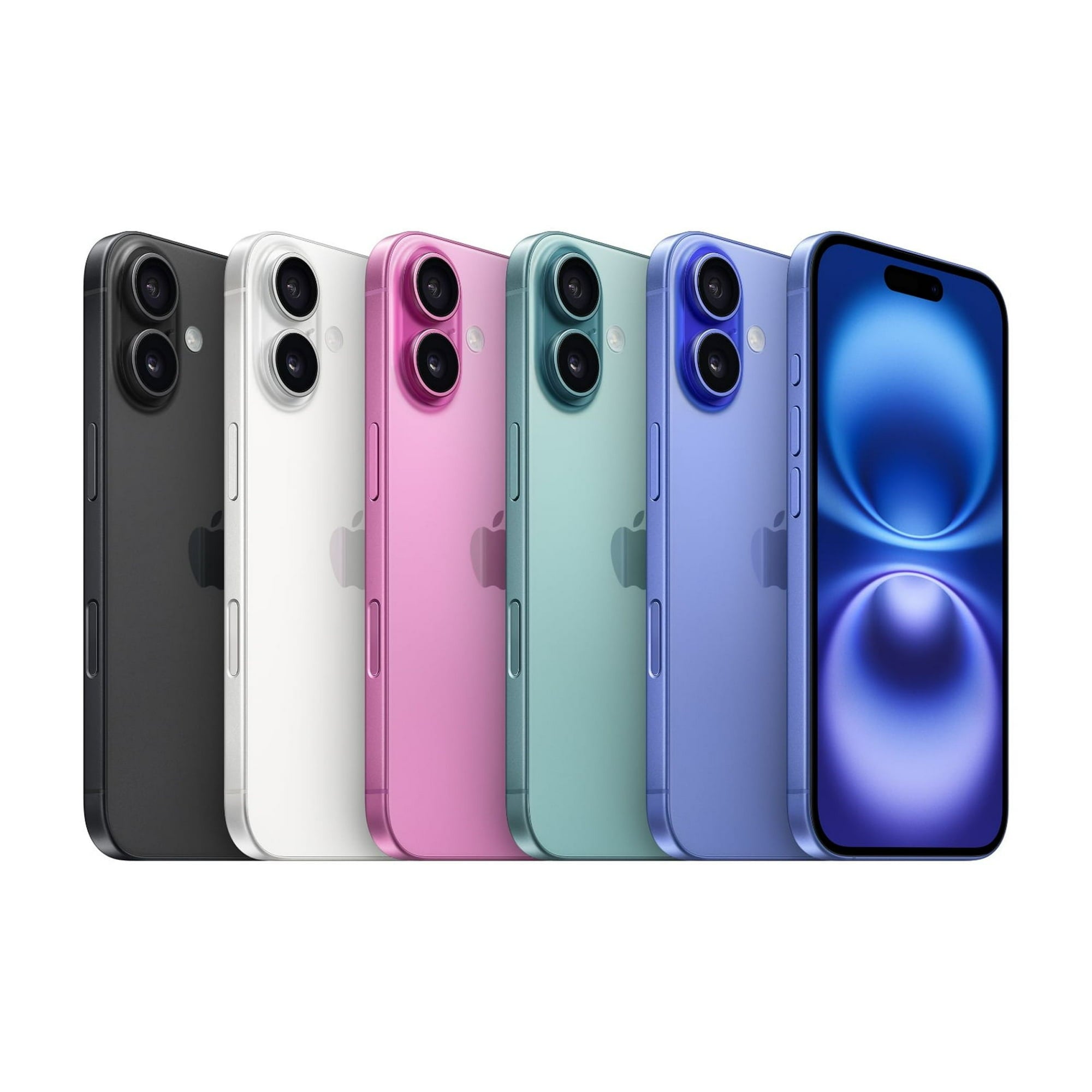Refurbished iPhone 16 All Colors Group Shot - Strictli Certified