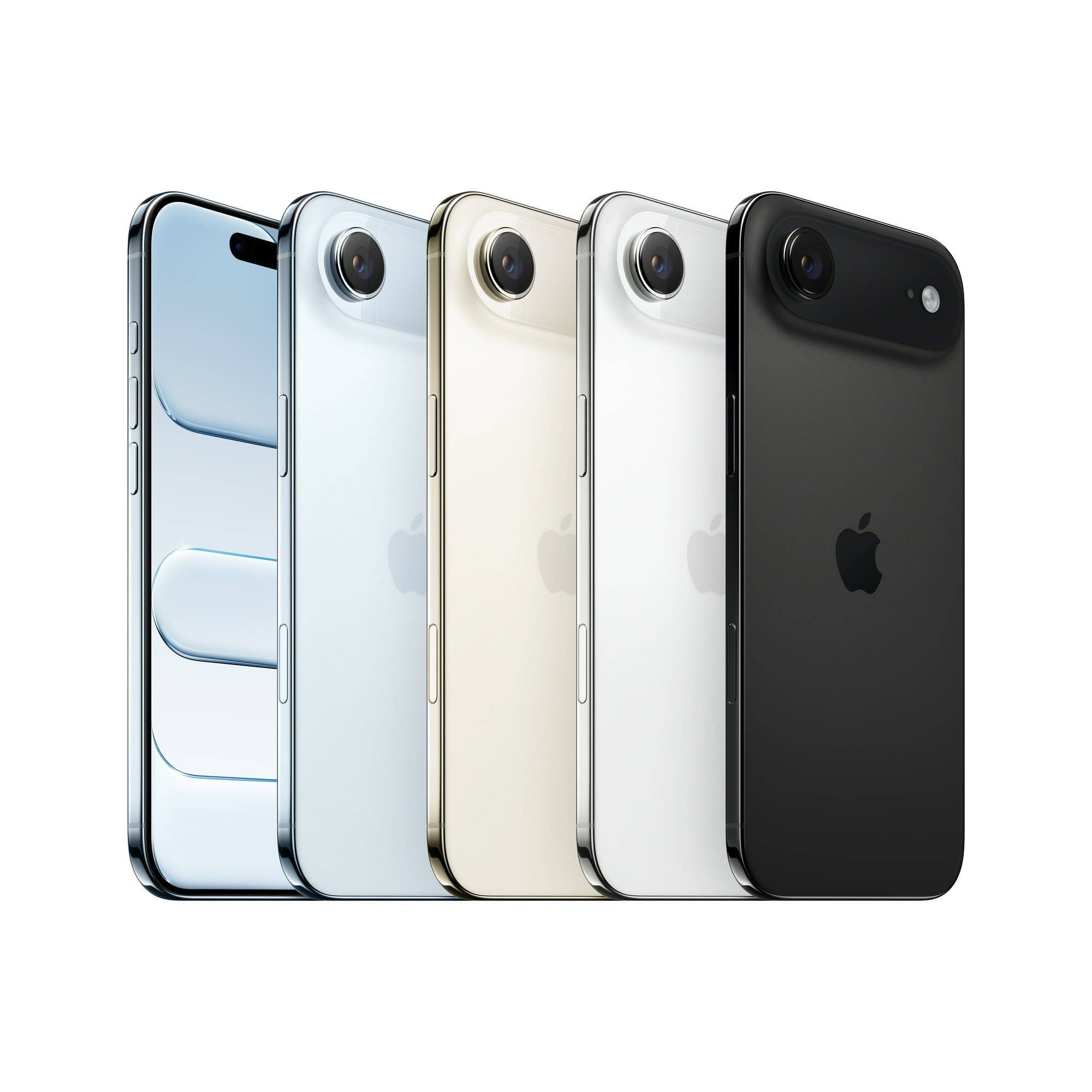 Refurbished iPhone Air All Colors showing Ultra Thin Design - Strictli Certified