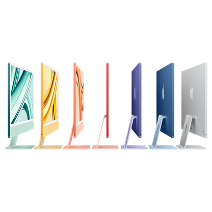 2021 iMac 24" (M1 chip) All Colors Group Shot