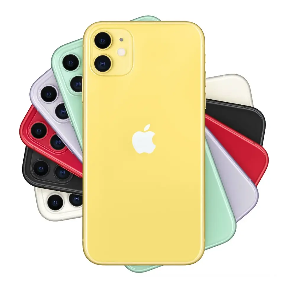 Refurbished iPhone 11 in All Colors Group Shot - Unlocked - Strictli Certified