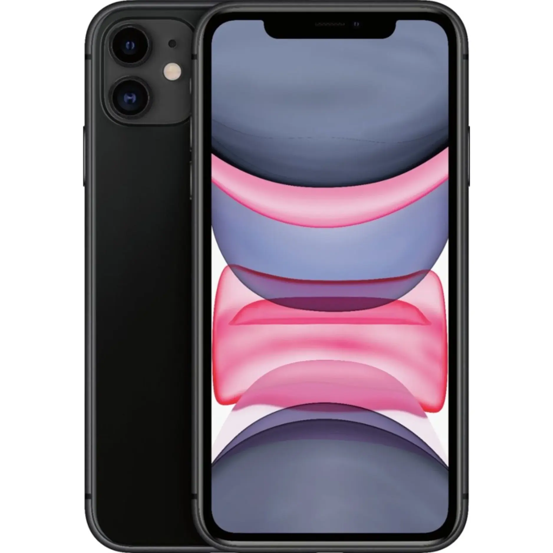 Refurbished iPhone 11 in Black - Unlocked - 6.1-inch Liquid Retina Display