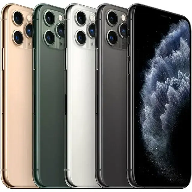 Refurbished iPhone 11 Pro Max in All Colors Group Shot - Unlocked - Strictli Certified