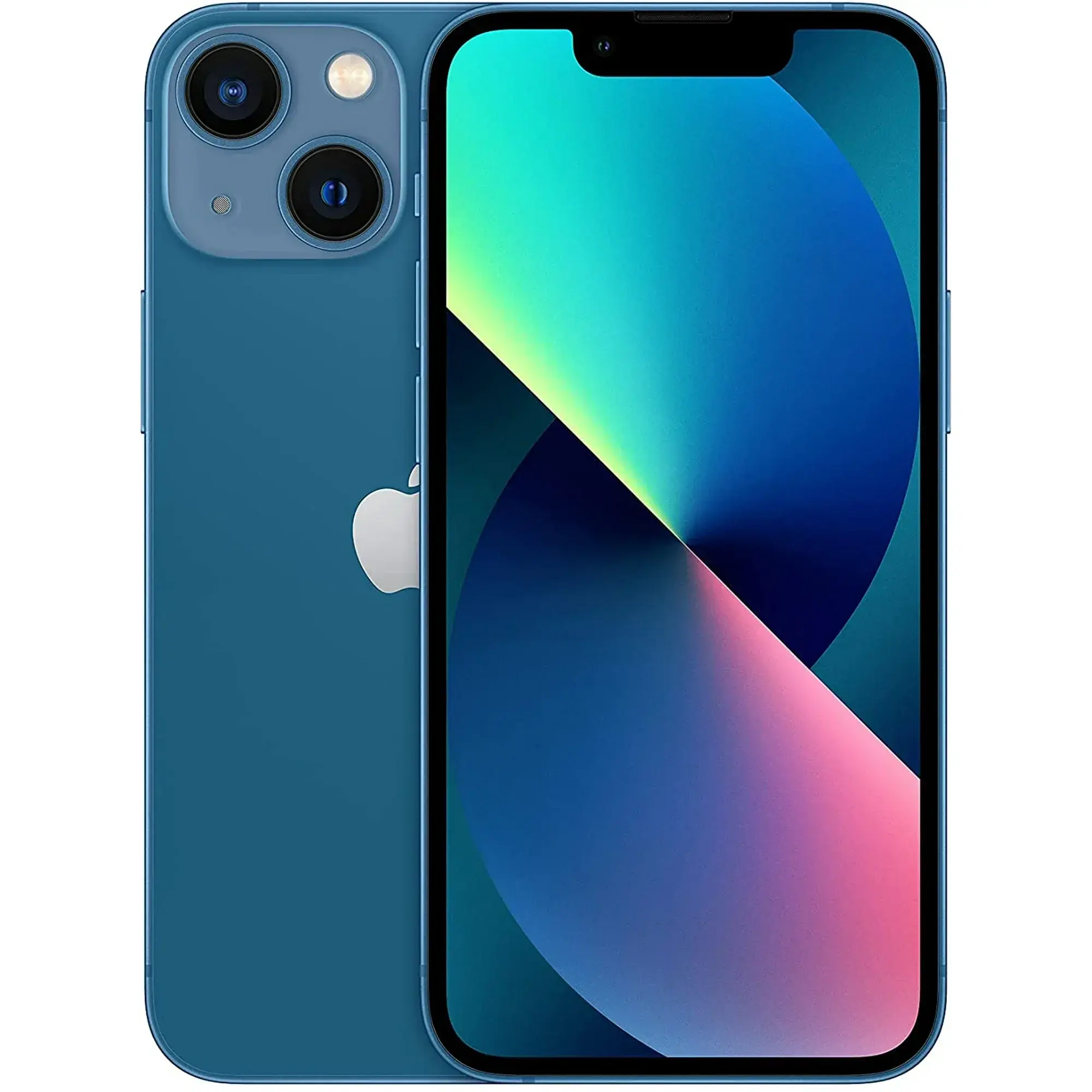 Refurbished iPhone 13 in Blue - Unlocked - Diagonal Dual-Camera Design and Smaller Notch