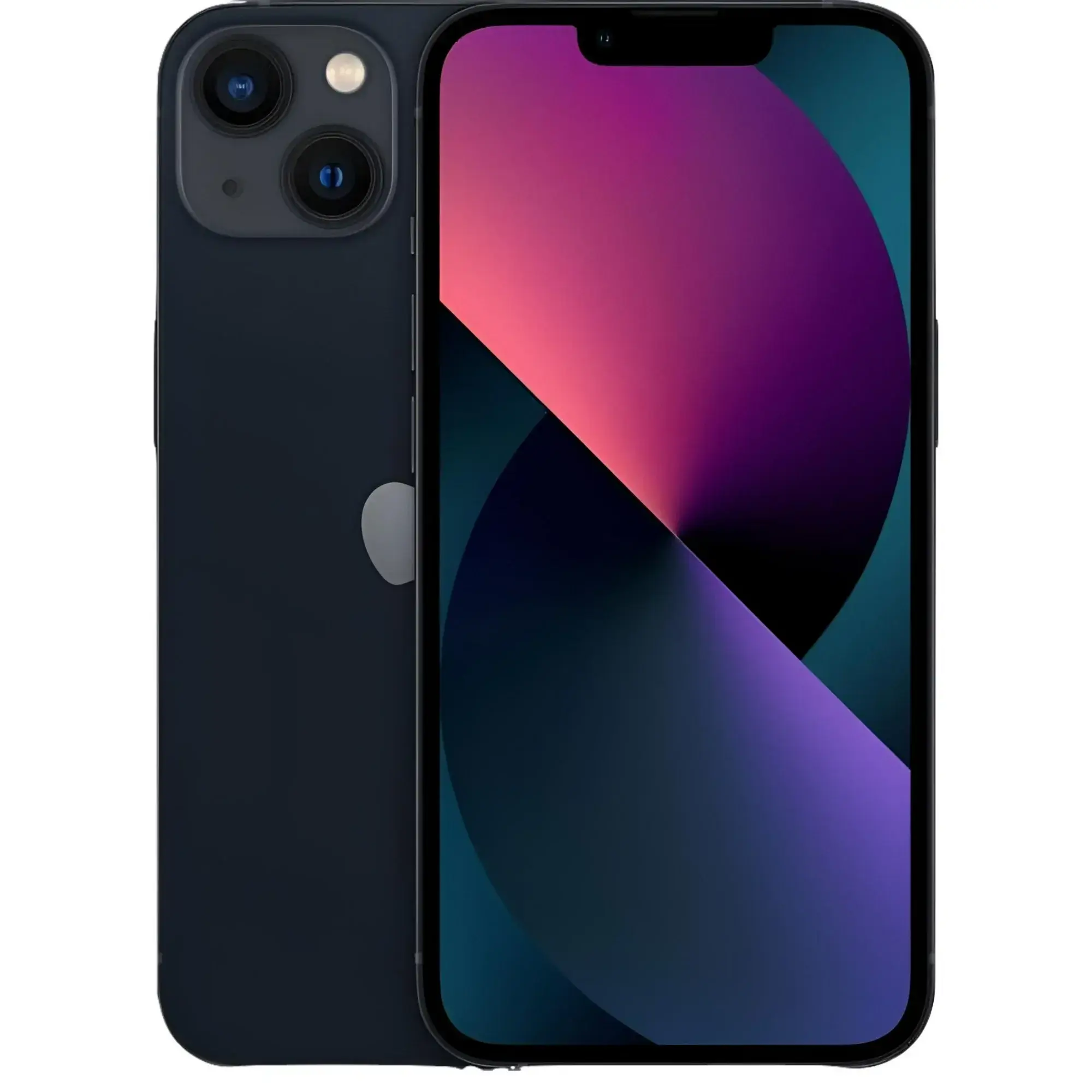 Refurbished iPhone 13 in Midnight - Unlocked - Diagonal Dual-Camera Design and Smaller Notch