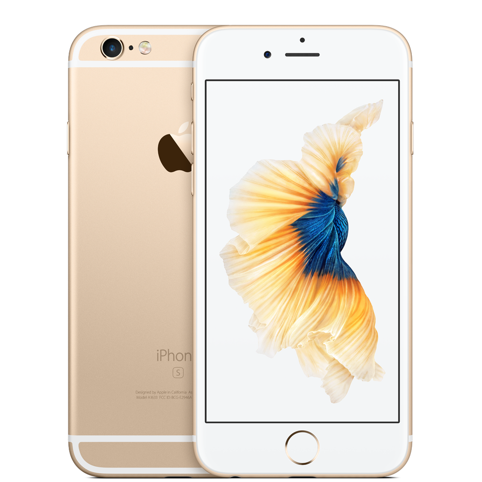 Refurbished iPhone 6s in Gold - Unlocked - Compact 4.7-inch Design with Headphone Jack