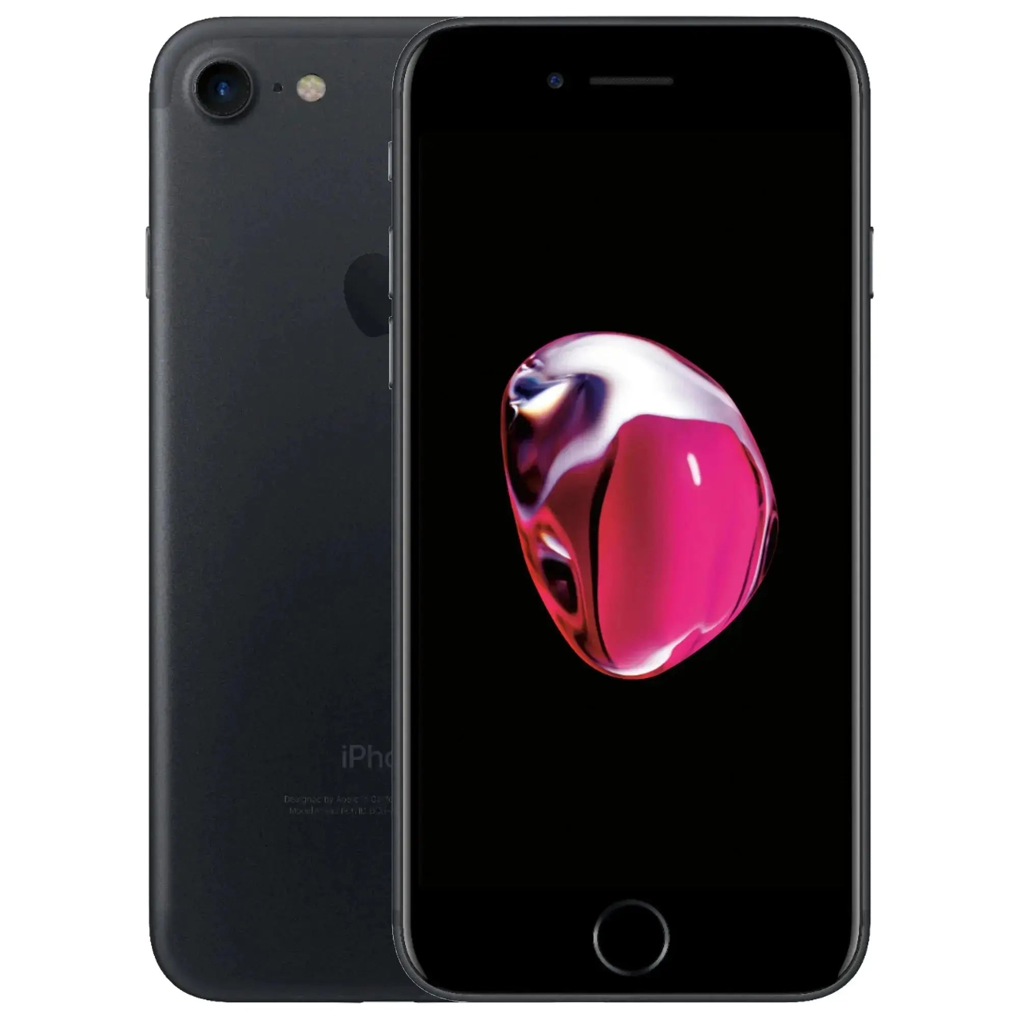 Refurbished iPhone 7 Plus in Black - Unlocked - 5.5-inch Display and Dual Cameras