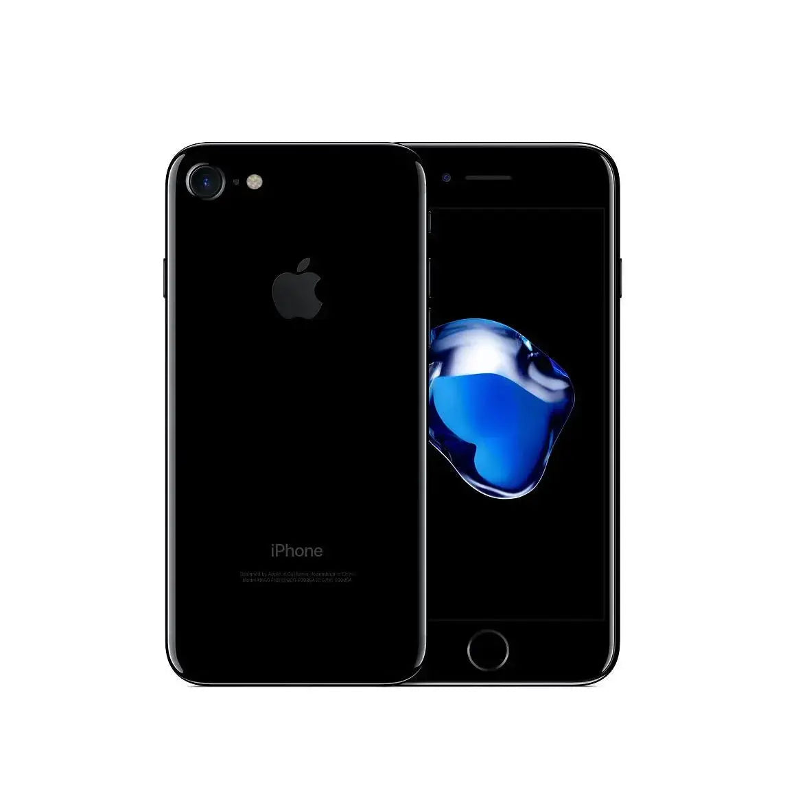Refurbished iPhone 7 Plus in Jet Black - Unlocked - 5.5-inch Display and Dual Cameras
