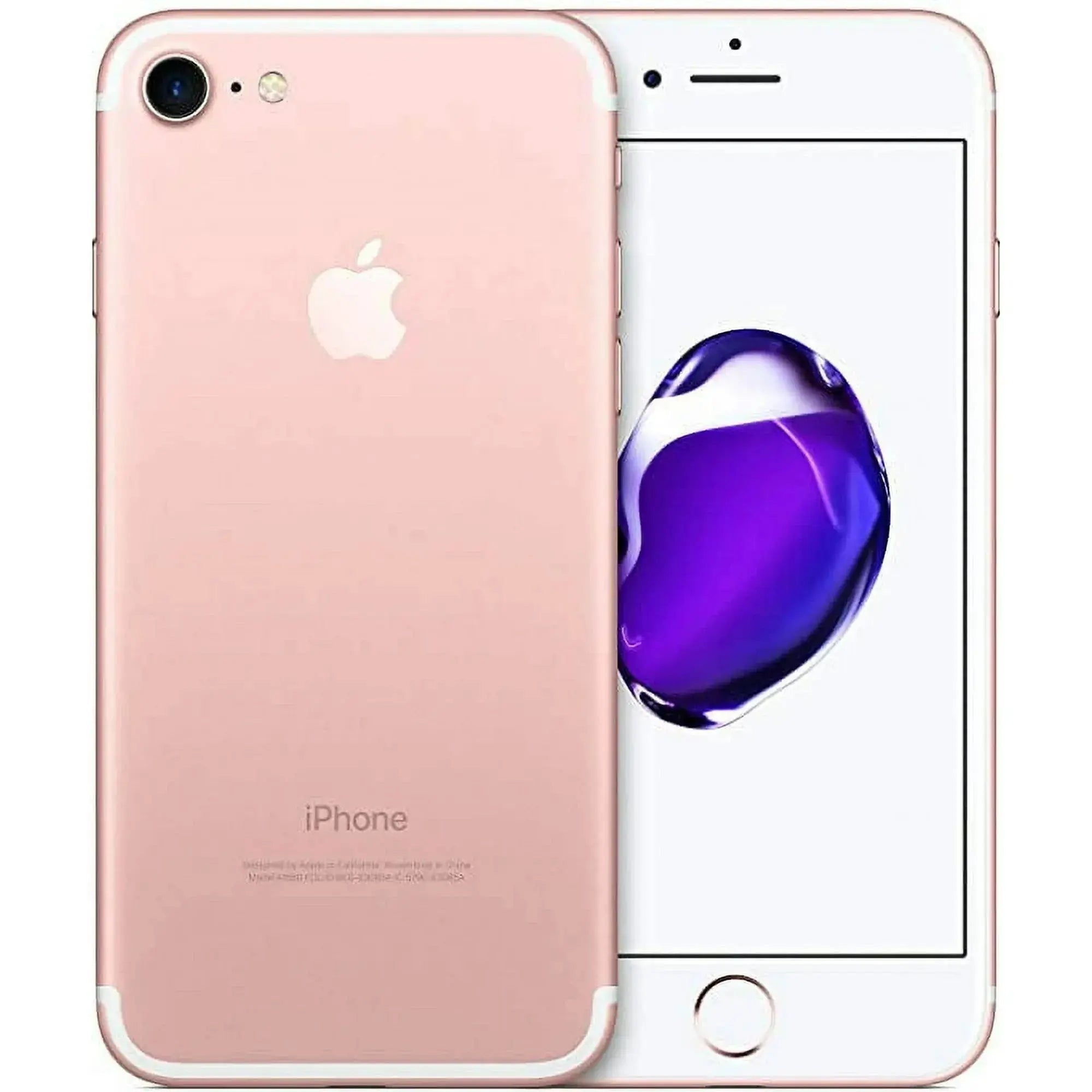 Refurbished iPhone 7 Plus in Rose Gold - Unlocked - 5.5-inch Display and Dual Cameras