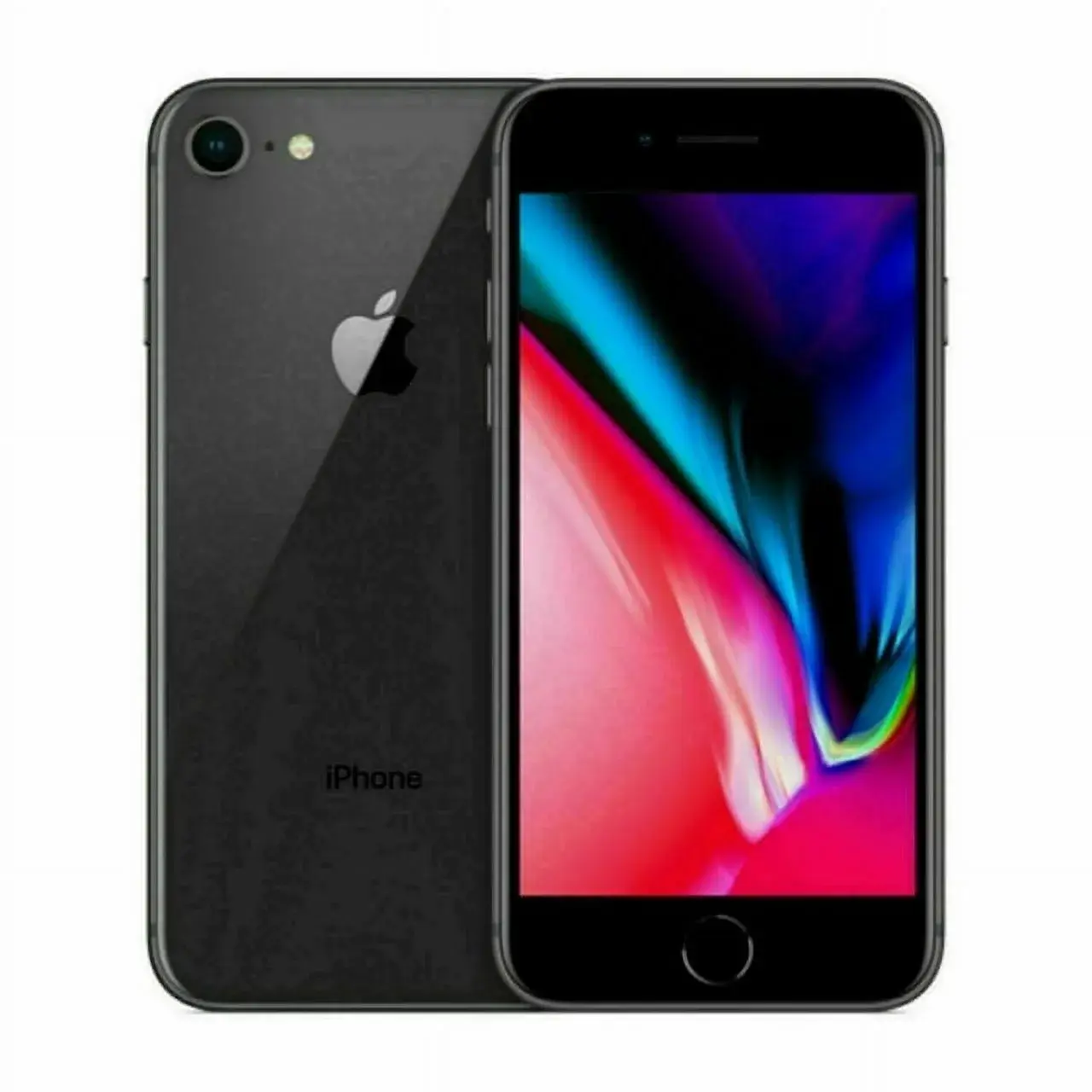 Refurbished iPhone 8 in Black - Unlocked - Compact 4.7-inch Classic Design