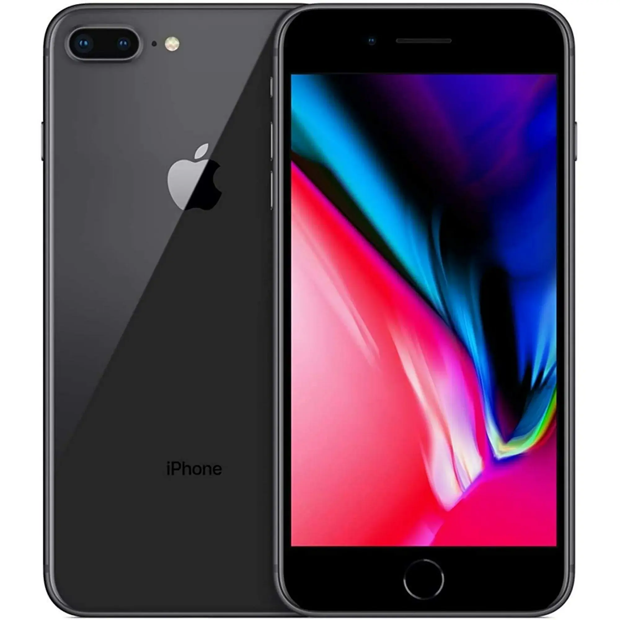 Refurbished iPhone 8 Plus in Space Gray - Unlocked - 5.5-inch Retina HD Display with Home Button