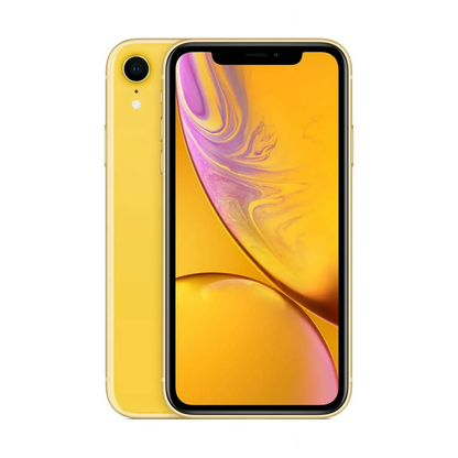 Refurbished iPhone XR in Yellow - Unlocked - 6.1-inch Liquid Retina Display