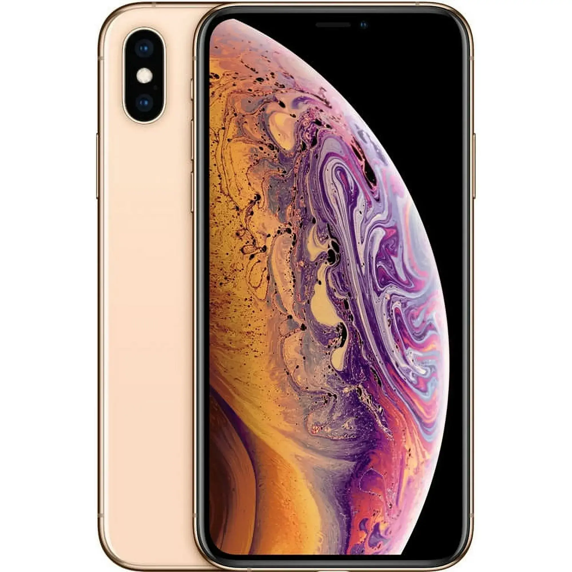 Refurbished iPhone XS in Gold - Unlocked - Compact 5.8-inch Super Retina OLED Display