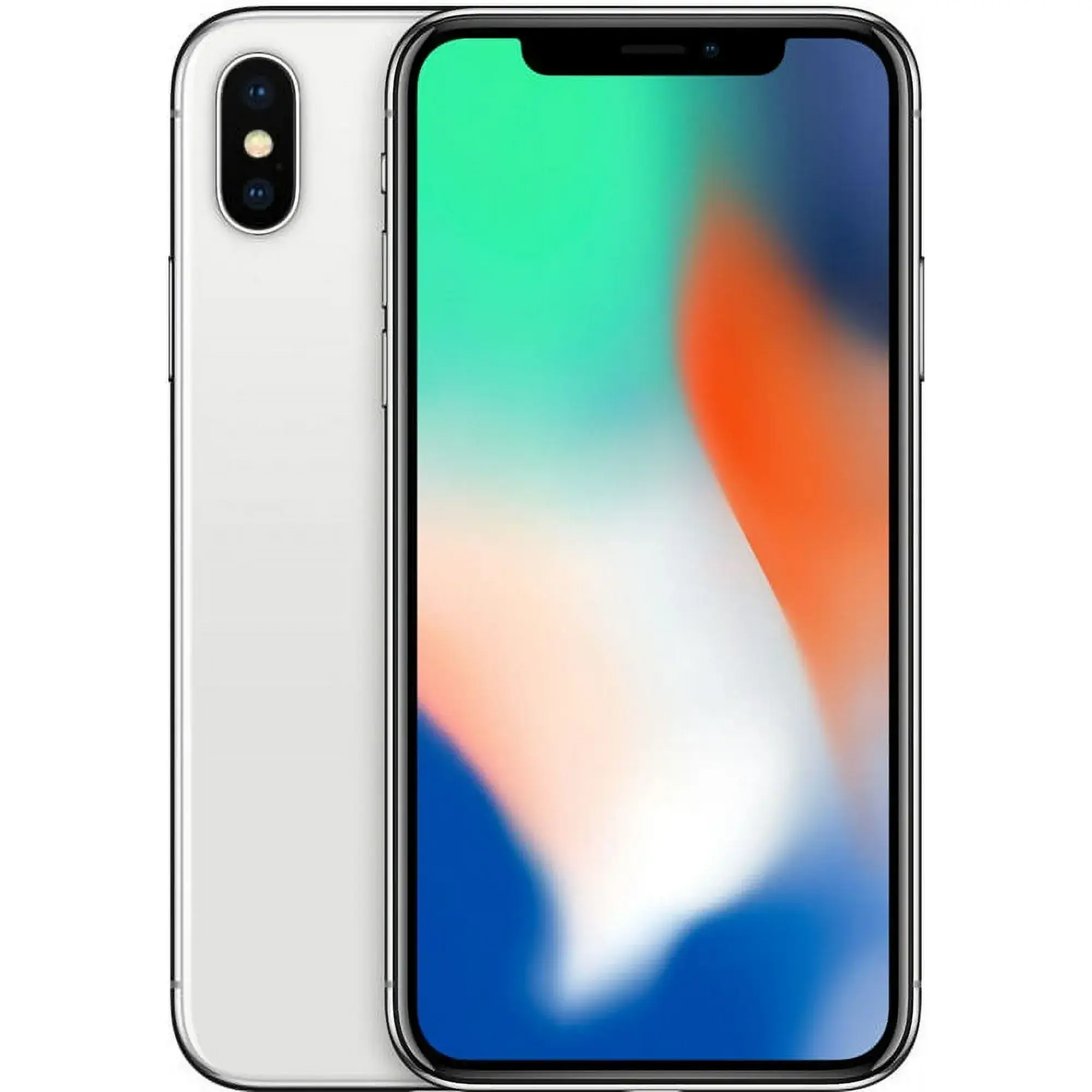 Refurbished iPhone XS in Silver - Unlocked - Compact 5.8-inch Super Retina OLED Display