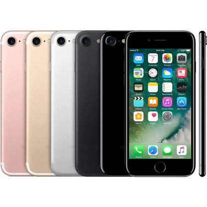 Refurbished iPhone 7 Plus in All Colors Group Shot - Unlocked - Strictli Certified